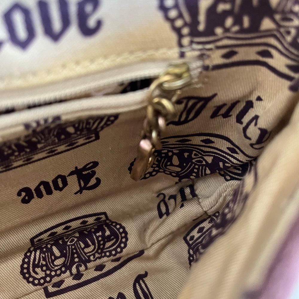 VTG Y2K JUICY COUTURE Velour Mini Bag - Picture 10 of 12